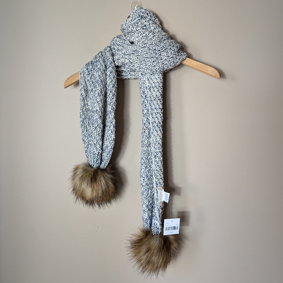 . Accessories - NWT Pom Pom Wrap Scarf
